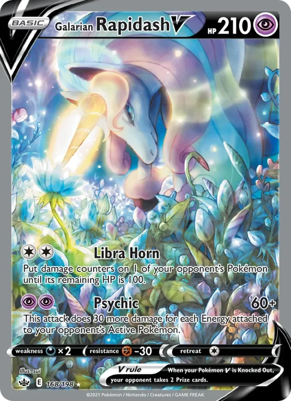 Galarian Rapidash V - Holo