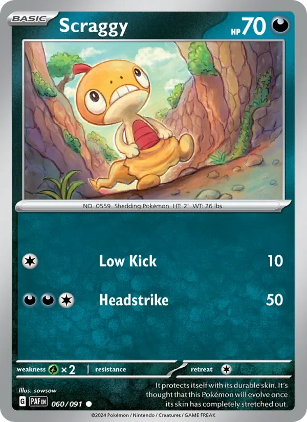 Scraggy - Non-holo