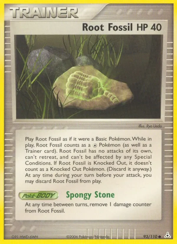 Root Fossil - Non-holo