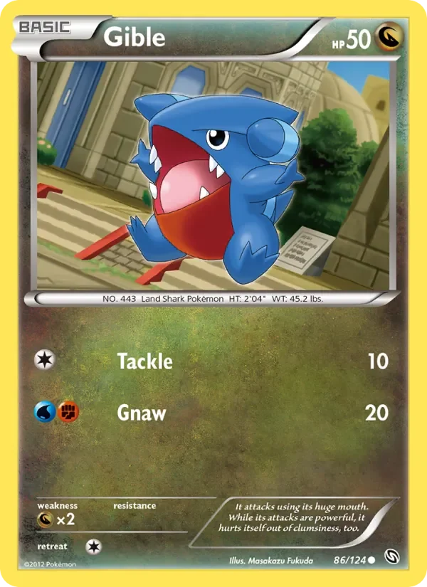 Gible - Non-holo