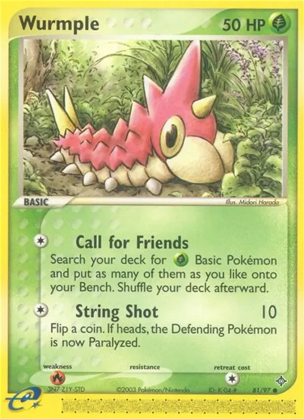 Wurmple - Non-holo