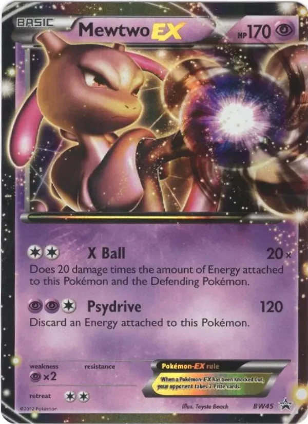 Mewtwo-EX - Non-holo