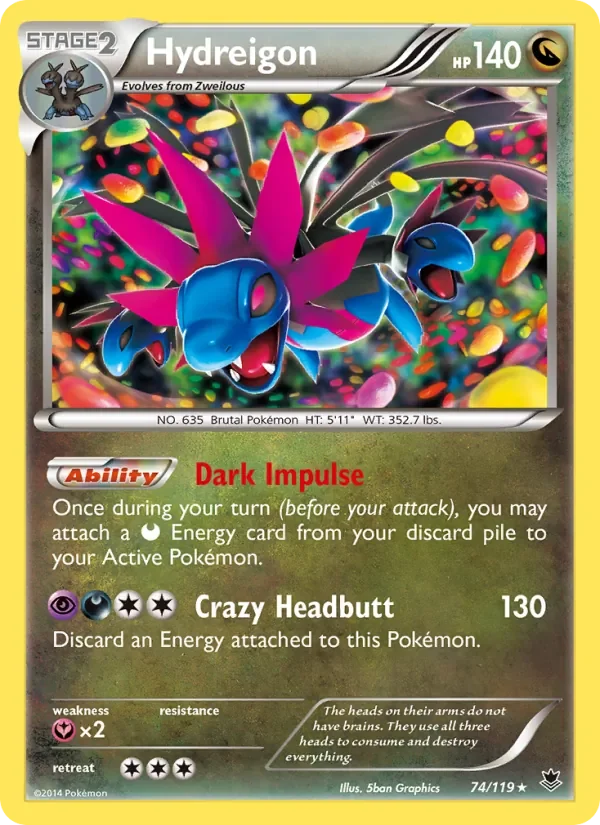 Hydreigon - Non-holo