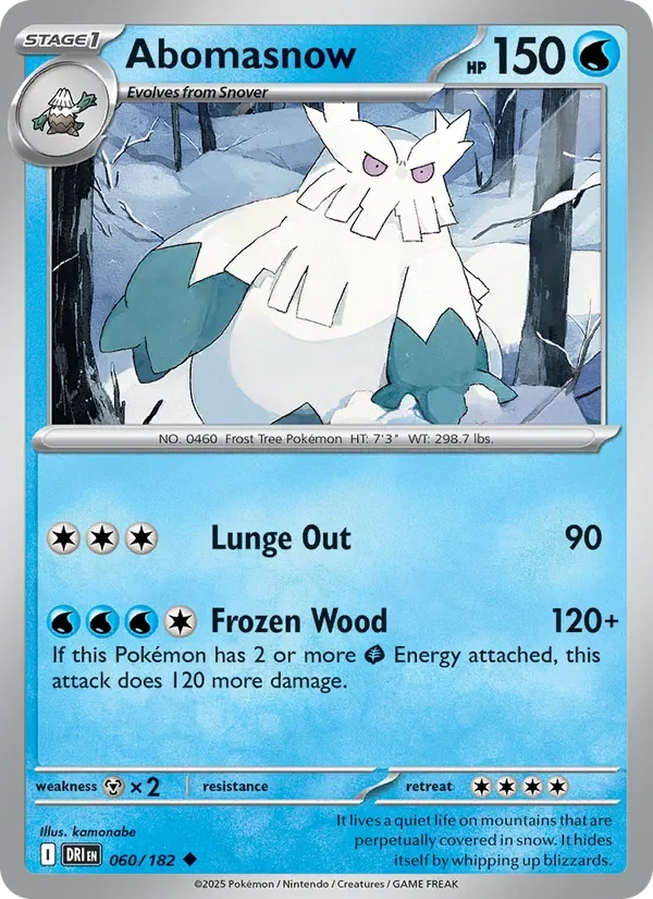 Abomasnow - Non-holo