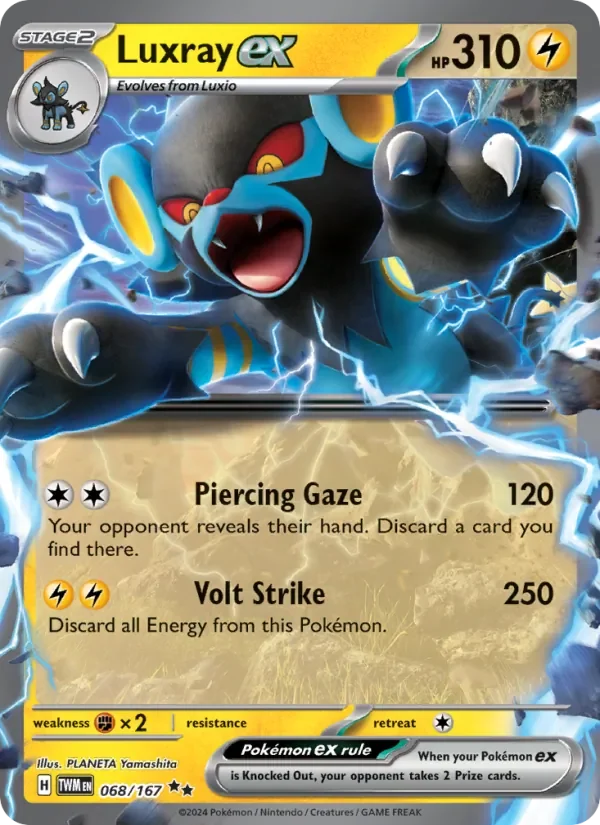Luxray ex - Holo