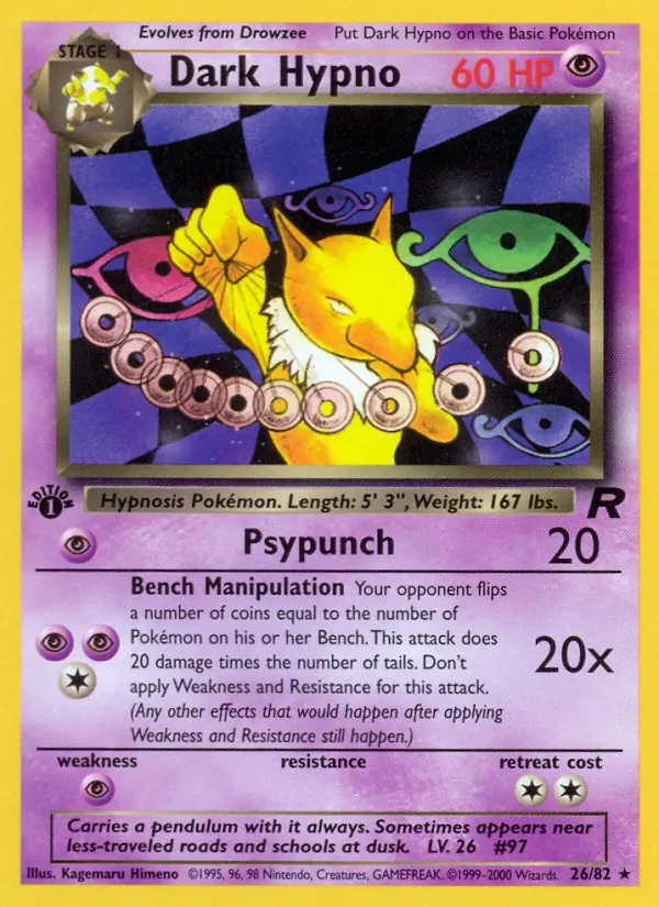 Dark Hypno - Non-holo