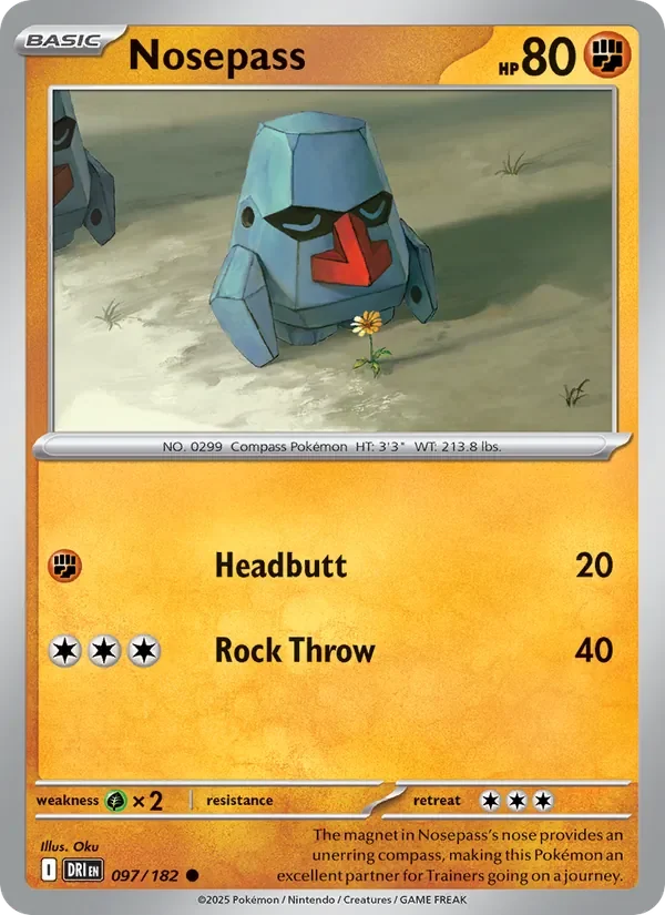 Nosepass - Non-holo