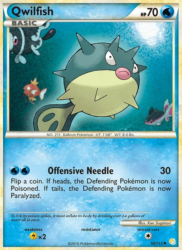 Qwilfish - Non-holo