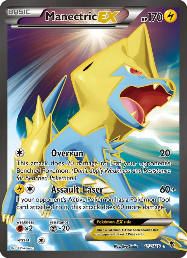 Manectric EX - Non-holo