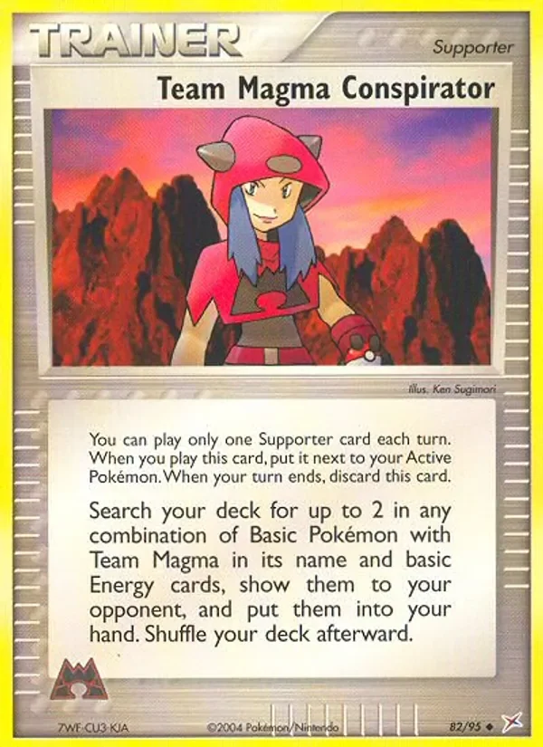 Team Magma Conspirator - Non-holo