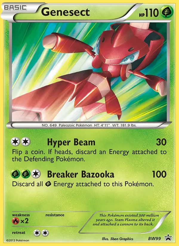 Genesect - Non-holo