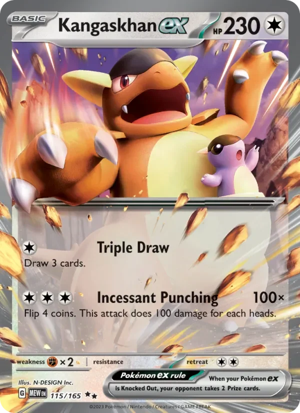 Kangaskhan ex - Holo