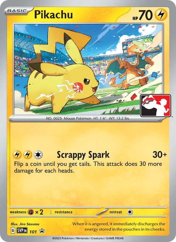 Pikachu - Non-holo - Asia 2023 24