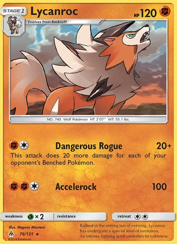Lycanroc - Non-holo