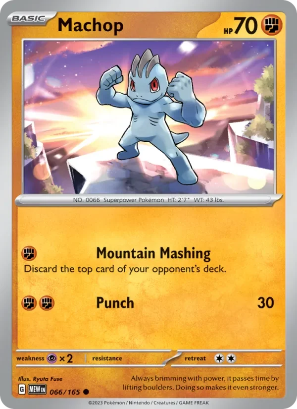 Machop - Non-holo