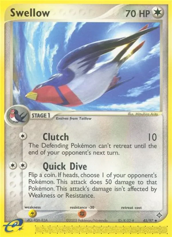 Swellow - Non-holo