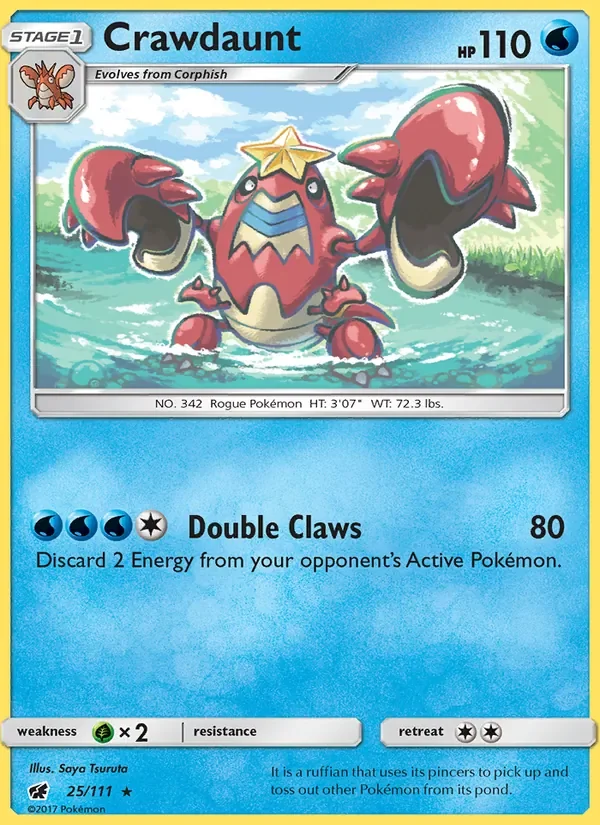 Crawdaunt - Non-holo
