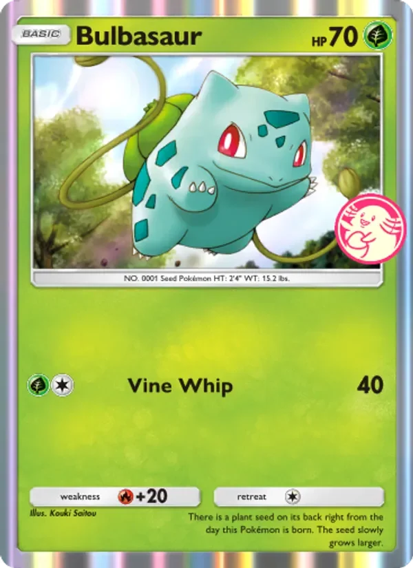 Bulbasaur - Non-holo