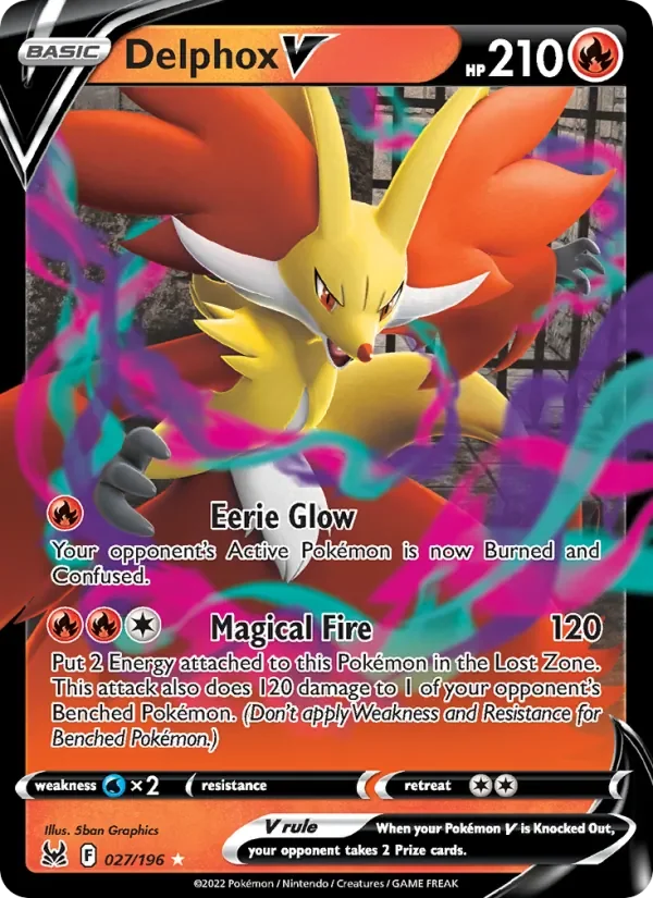 Delphox V - Holo