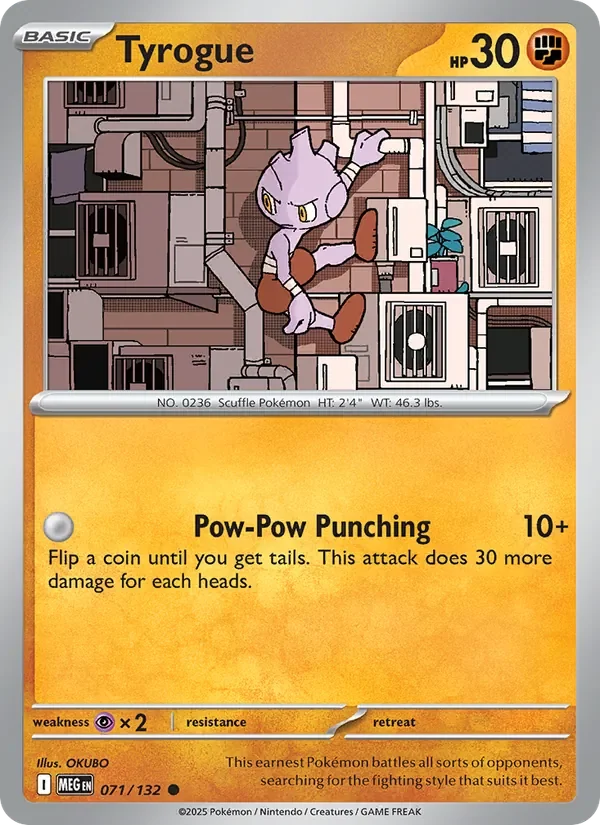 Tyrogue - Non-holo