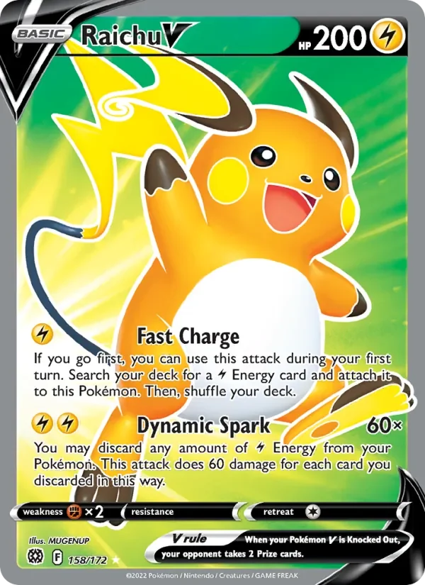 Raichu V - Holo