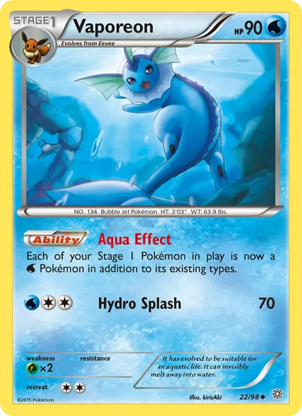 Vaporeon - Non-holo