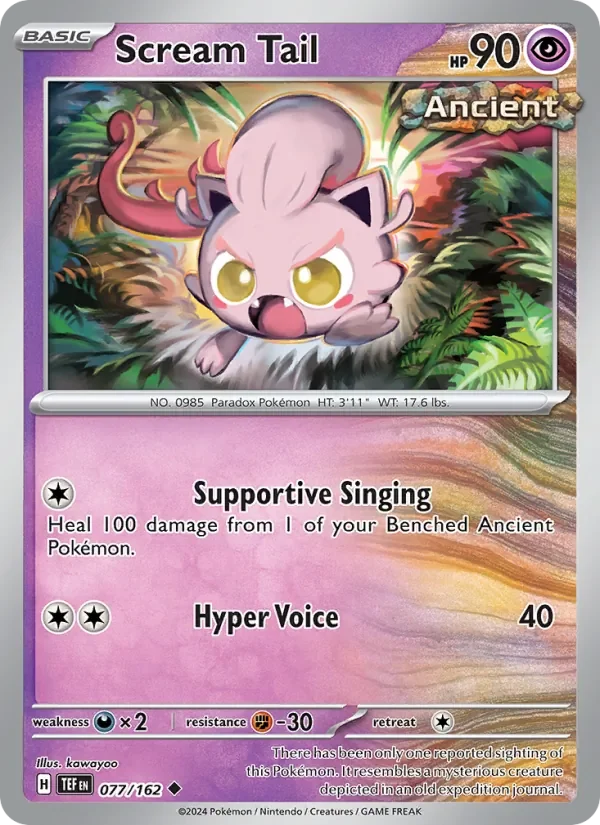 Scream Tail - Non-holo