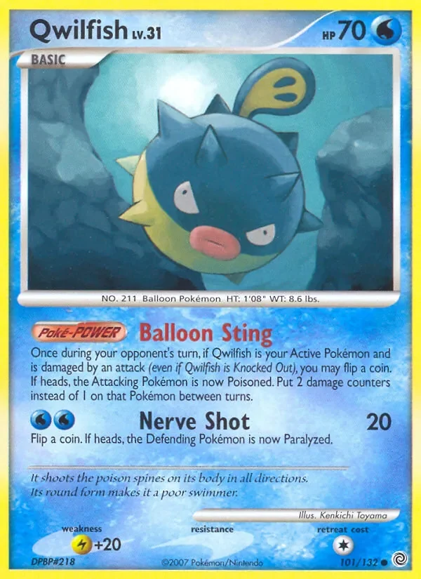 Qwilfish - Non-holo