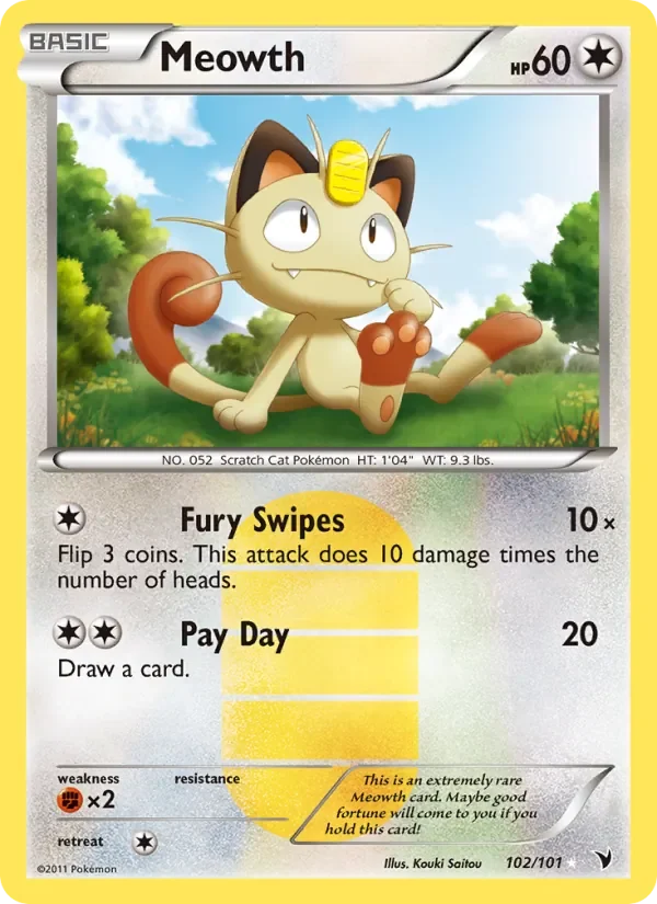 Meowth - Non-holo