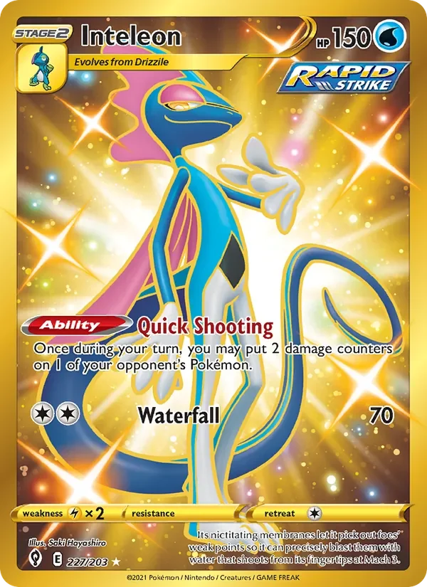 Inteleon - Holo - Gold