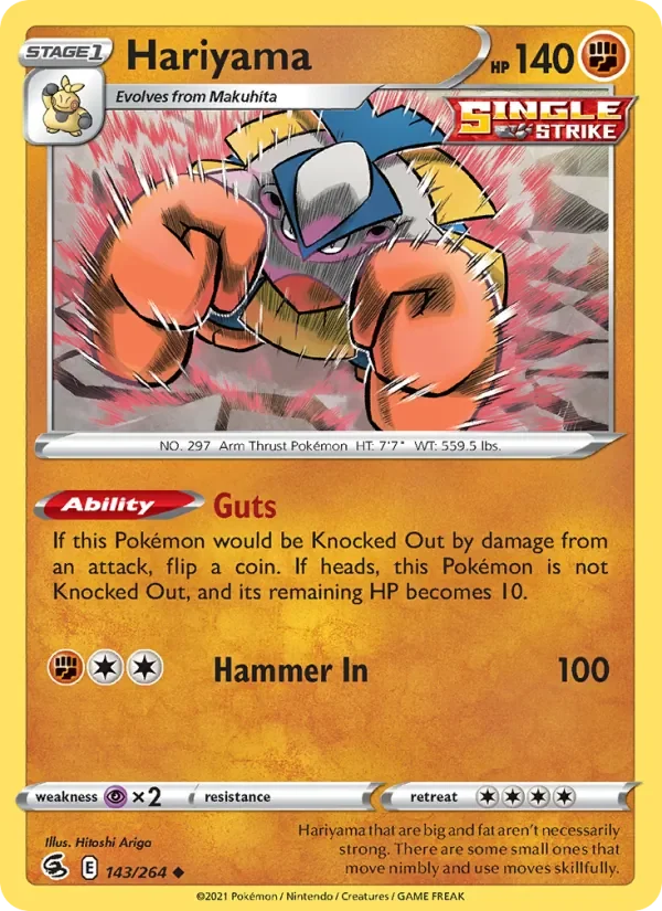 Hariyama - Non-holo