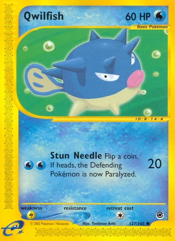 Qwilfish - Non-holo
