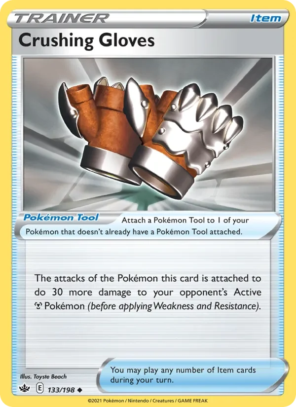 Crushing Gloves - Non-holo