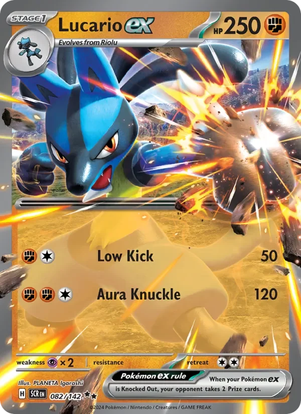Lucario ex - Holo