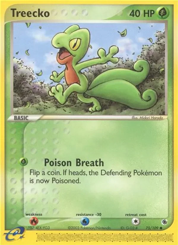 Treecko - Non-holo