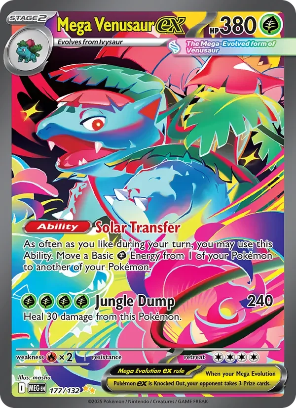 Mega Venusaur ex - Full Art