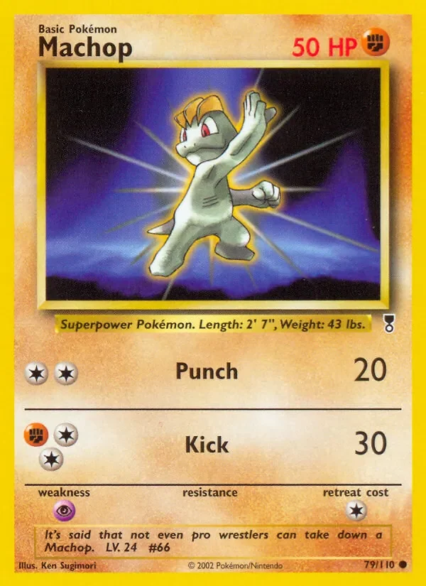 Machop - Non-holo