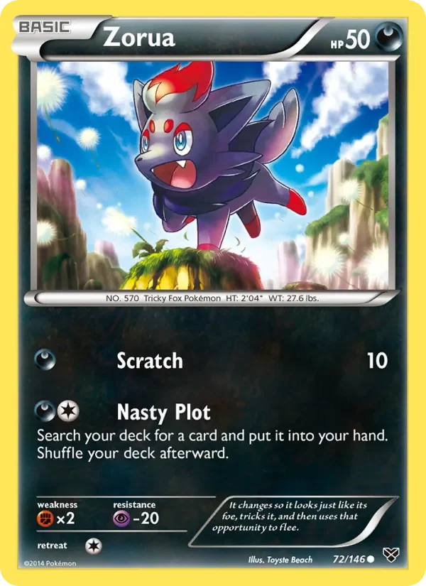 Zorua - Non-holo
