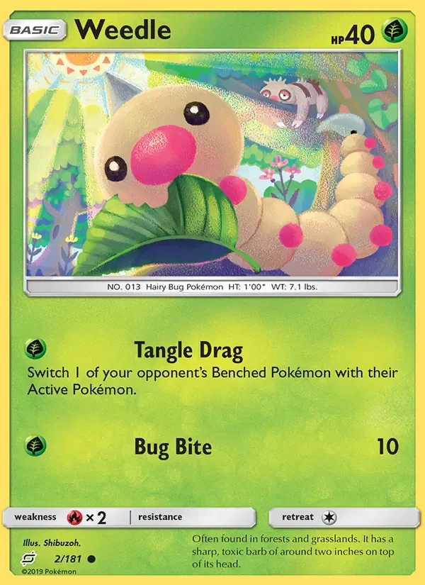 Weedle - Non-holo
