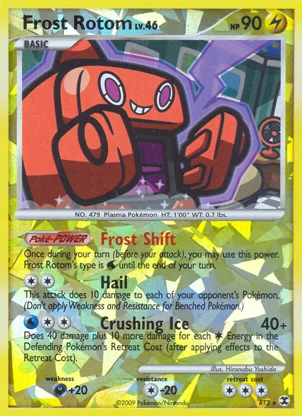 Frost Rotom - Reverse holo - Cracked Ice