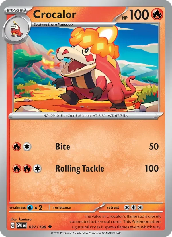 Crocalor - Non-holo