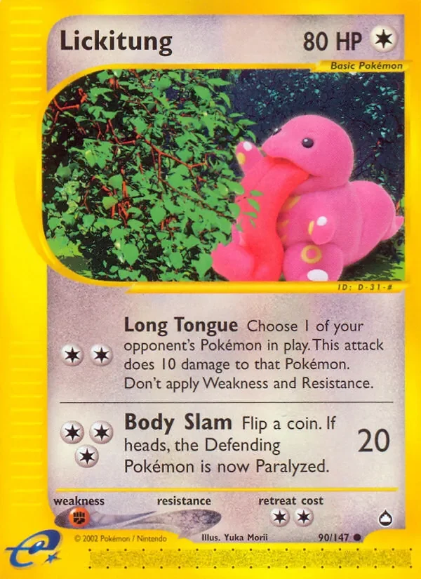 Lickitung - Non-holo