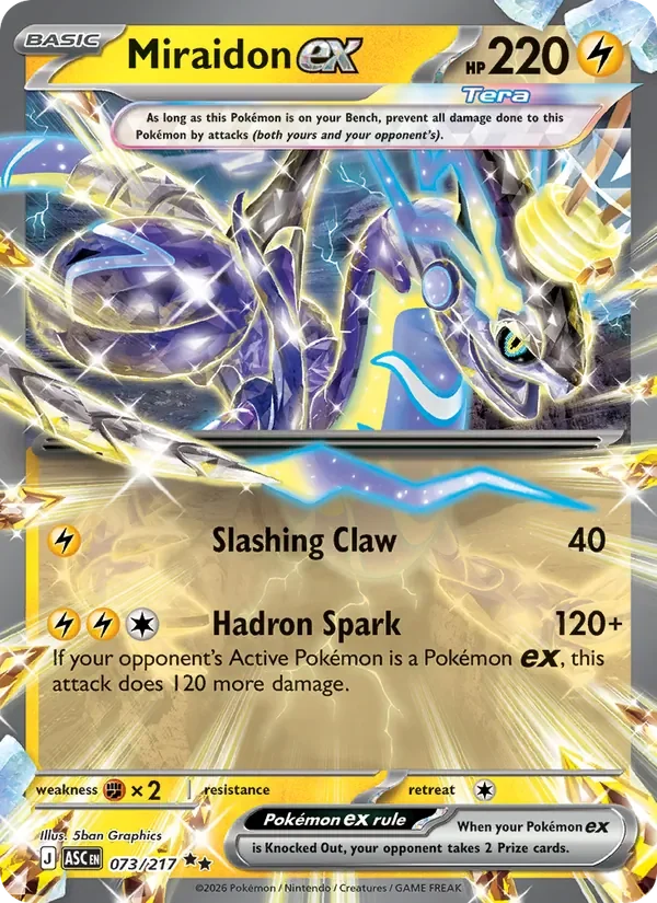 Miraidon ex - Holo