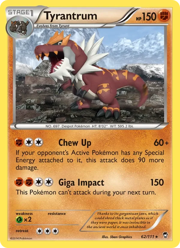 Tyrantrum - Non-holo