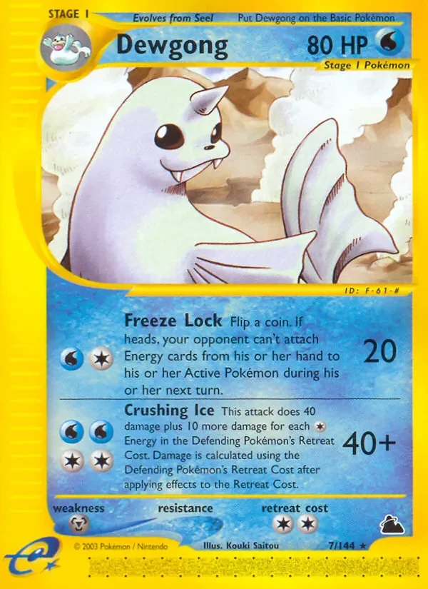 Dewgong - Non-holo