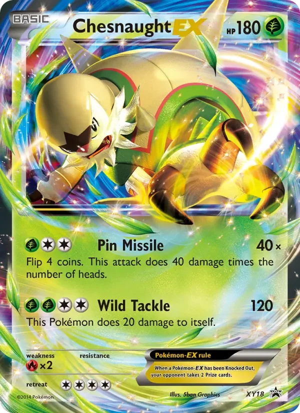 Chesnaught EX - Non-holo