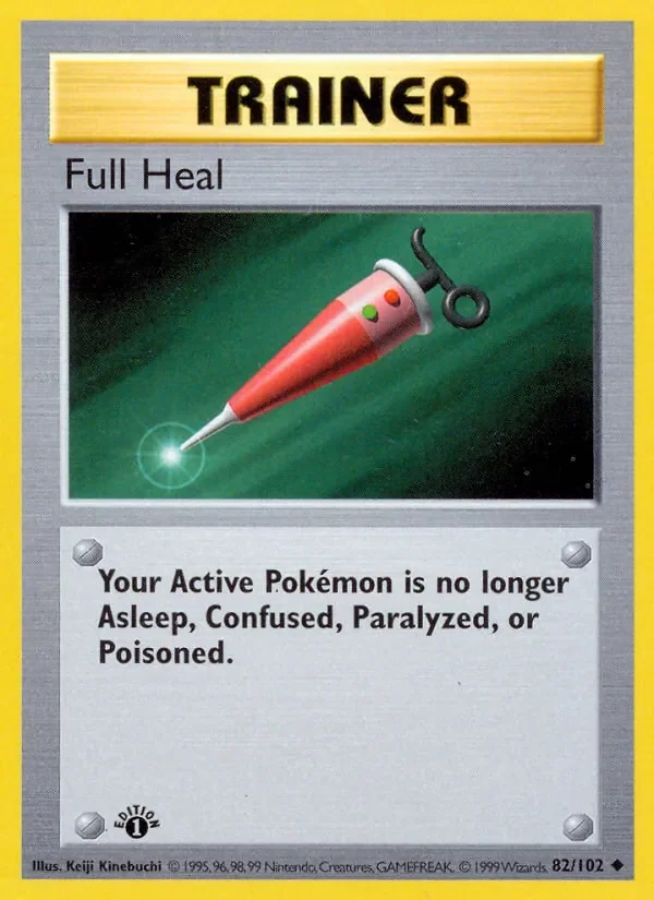 Full Heal - Non-holo - 1999-2000 copyright