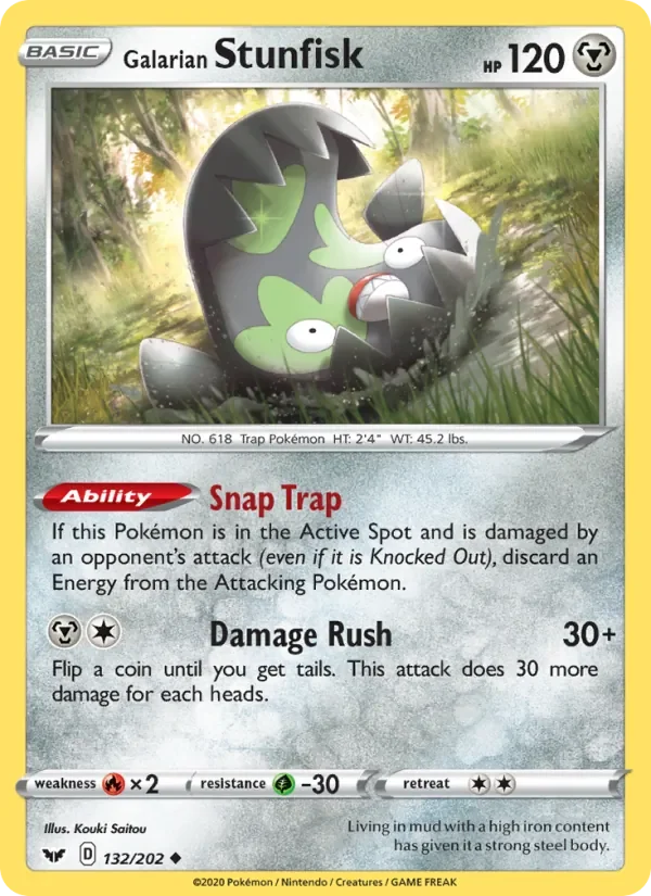 Galarian Stunfisk - Non-holo