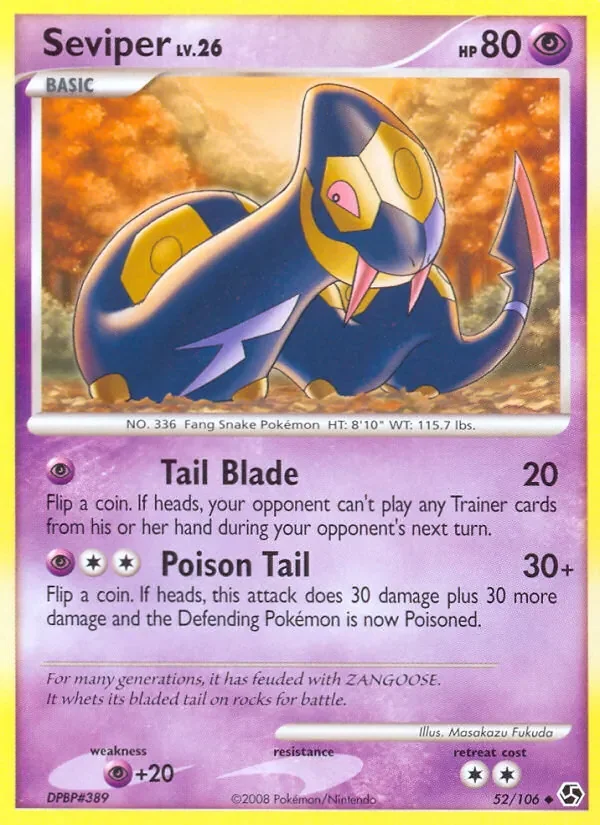 Seviper - Non-holo