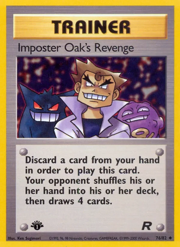 Imposter Oak's Revenge - Non-holo